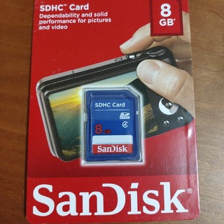 サンディスク(SanDisk)のSDHC SDカード Sandisk 8GB(PC周辺機器)