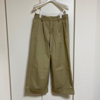 ディッキーズ(Dickies)の【大幅値下げ！】裾折り返しクロップドワイドパンツ(クロップドパンツ)