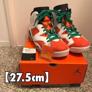 ナイキ(NIKE)の【27.5cm】NIKE AIR JORDAN 6 RETRO GATORADE(スニーカー)