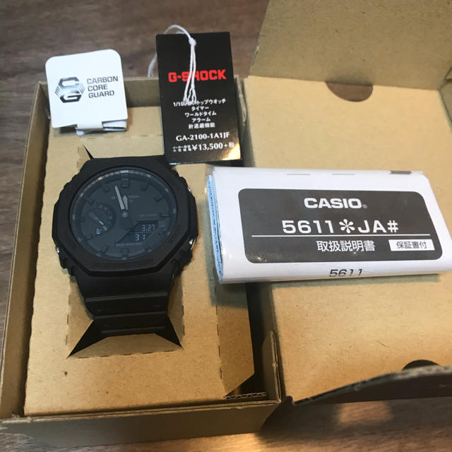 G-SHOCK(ジーショック)のG-SHOCK GA-2100-1A1JF  メンズの時計(腕時計(アナログ))の商品写真