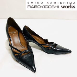 ラボキゴシワークス(RABOKIGOSHI works)のRABOKIGOSHI works EMIKO KAWASHIMA パンプス(ハイヒール/パンプス)