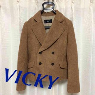 ビッキー(VICKY)のVICKYコート(ピーコート)