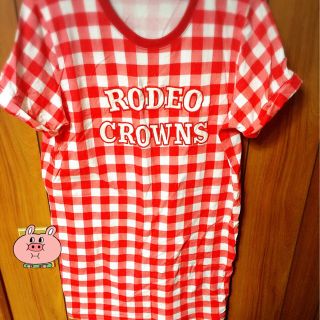 ロデオクラウンズ(RODEO CROWNS)のロングTシャツ(Tシャツ(半袖/袖なし))