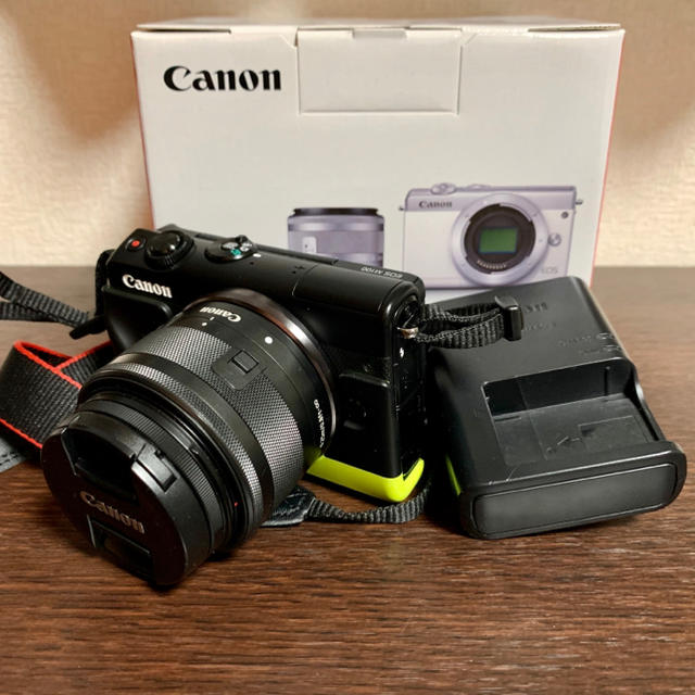 Canon(キヤノン)のCanon EOS M100 スマホ/家電/カメラのカメラ(ミラーレス一眼)の商品写真