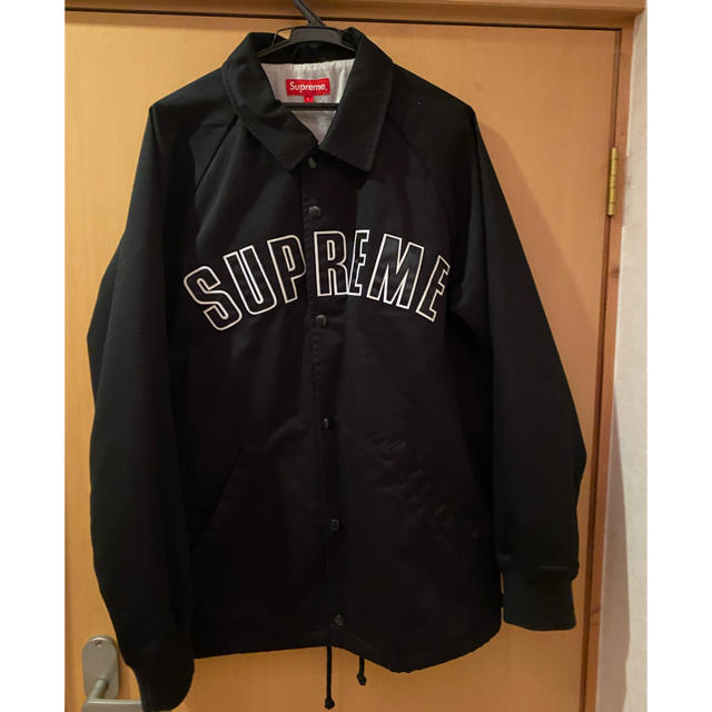 ナイロンジャケットsupreme Twill Coaches Jacket 15aw 黒 ブラック