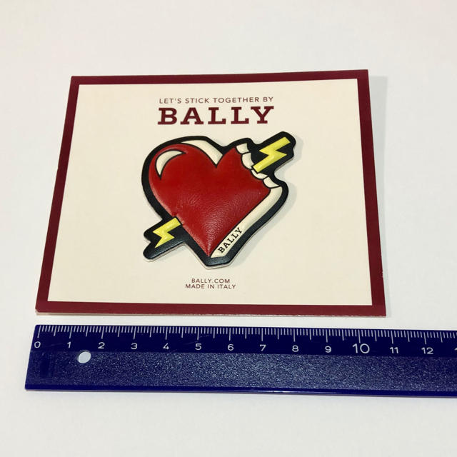 Bally(バリー)のBALLY レザーステッカー 革製シール スマホ/家電/カメラのスマホアクセサリー(モバイルケース/カバー)の商品写真
