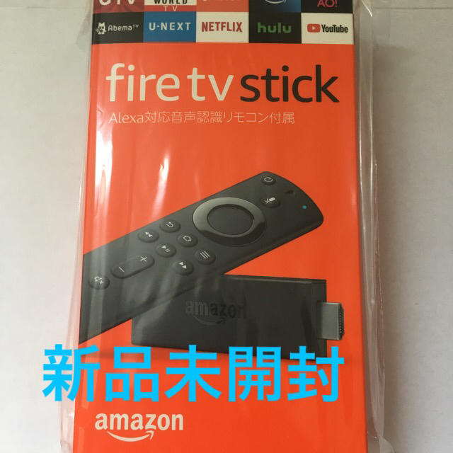 【新品】fire tv stick Alexa対応リモコン付属