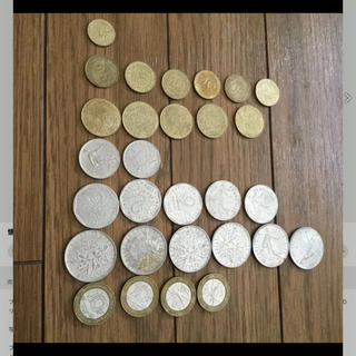 懐かしのフランス、ギリシア、ドイツ、イタリアのコインとスイスフランのセット(貨幣)