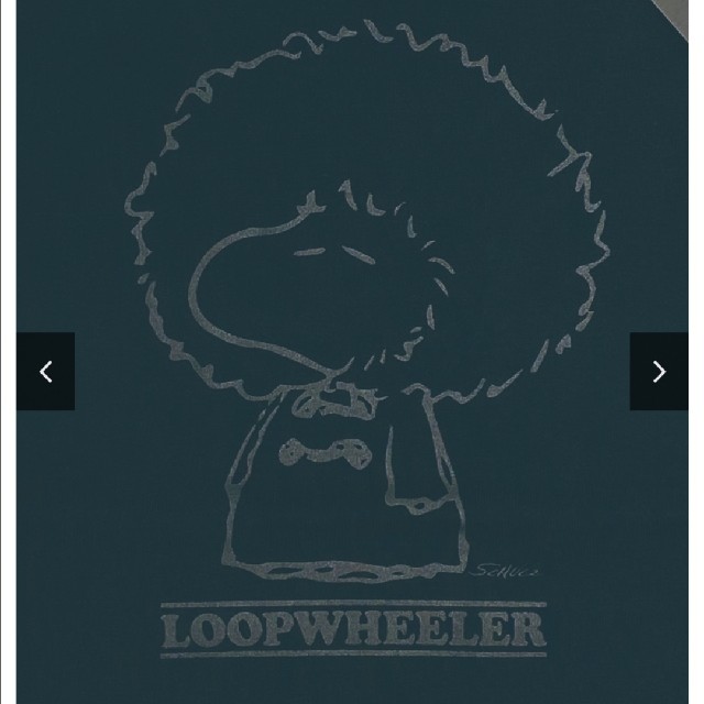 SNOOPY(スヌーピー)のLOOPWHEELER-WOODSTOCK Tee メンズのトップス(Tシャツ/カットソー(半袖/袖なし))の商品写真