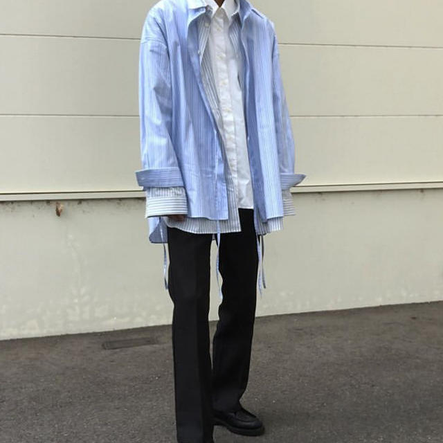 Toironier  Layered Loose Shirts  トワロニエ 3