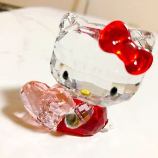 スワロフスキー(SWAROVSKI)のSWAROVSKI スワロフスキー HELLO KITTY(置物)