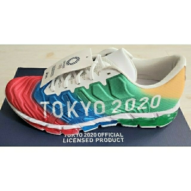 asics(アシックス)の【プレゼントに！】公式HP品切れ　未使用　ASICS　東京五輪記念スニーカー メンズの靴/シューズ(スニーカー)の商品写真