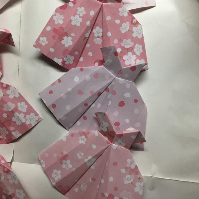 折り紙 ワンピース ドレス 桜の通販 By Pinky S Shop ラクマ