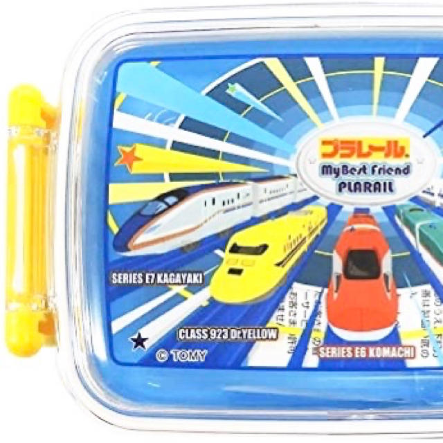 Takara Tomy(タカラトミー)の【新品】プラレール　お弁当箱 “450ml” インテリア/住まい/日用品のキッチン/食器(弁当用品)の商品写真