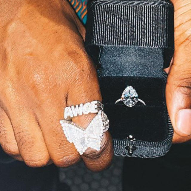 Supreme(シュプリーム)のIan Connor BAGUETTE BUTTERFLY RING AWGE メンズのアクセサリー(リング(指輪))の商品写真