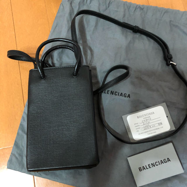 Balenciaga - バレンシアガ フォンホルダーバッグ ノアールの通販 by sho's shop｜バレンシアガならラクマ