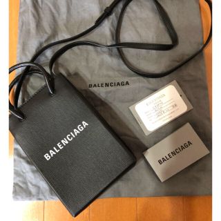 バレンシアガ(Balenciaga)のバレンシアガ フォンホルダーバッグ ノアール(ボディーバッグ)