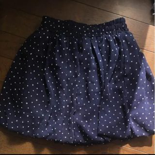 ユニクロ(UNIQLO)のふわふわスカート　130cm(スカート)