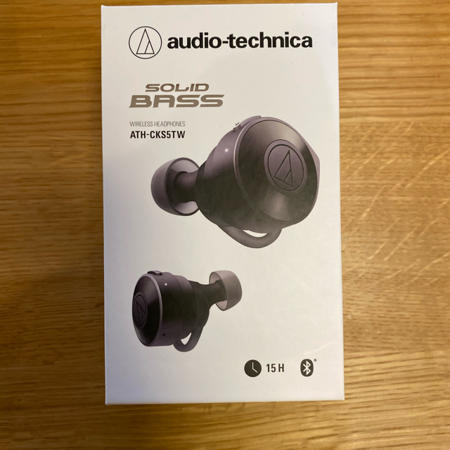 audio-technica(オーディオテクニカ)のオーディオテクニカ　CKS5TW Bluetooth ワイヤレスイヤホン スマホ/家電/カメラのオーディオ機器(ヘッドフォン/イヤフォン)の商品写真