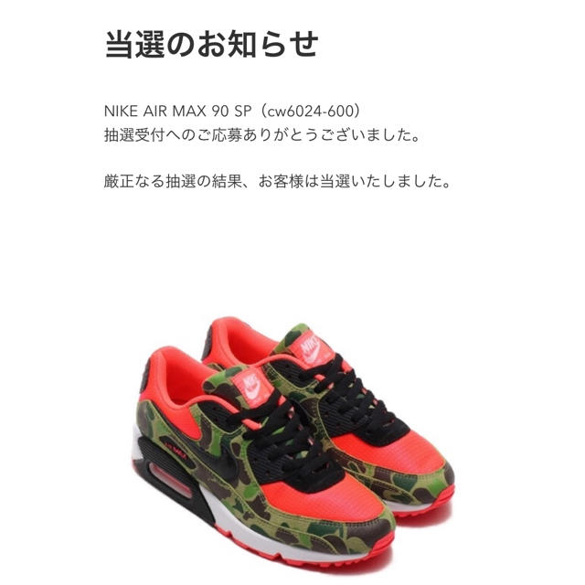 ナイキ NIKE  エアマックス90 ダックカモ　27.5㎝商品状態新品未使用国内正規品