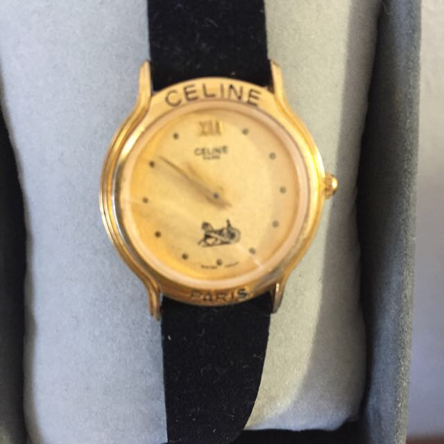 celine(セリーヌ)のCELINE レア 腕時計正規品ジャンク レディースのファッション小物(腕時計)の商品写真