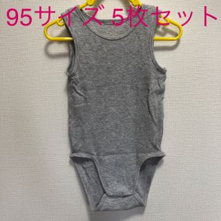 エイチアンドエム(H&M)のH&M ロンパース ランニングシャツ 5枚セット(Tシャツ/カットソー)