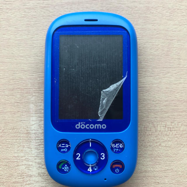 NTTdocomo(エヌティティドコモ)のドコモ キッズケータイ F-03J  ★美品★ スマホ/家電/カメラのスマートフォン/携帯電話(携帯電話本体)の商品写真