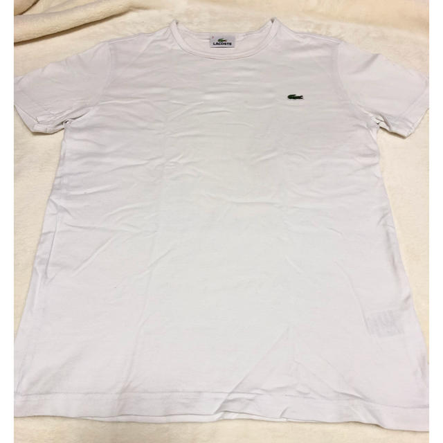 LACOSTE(ラコステ)の白Tシャツ　 レディースのトップス(Tシャツ(半袖/袖なし))の商品写真