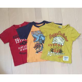 キッズ Tシャツ サイズ110 3枚セット(Tシャツ/カットソー)