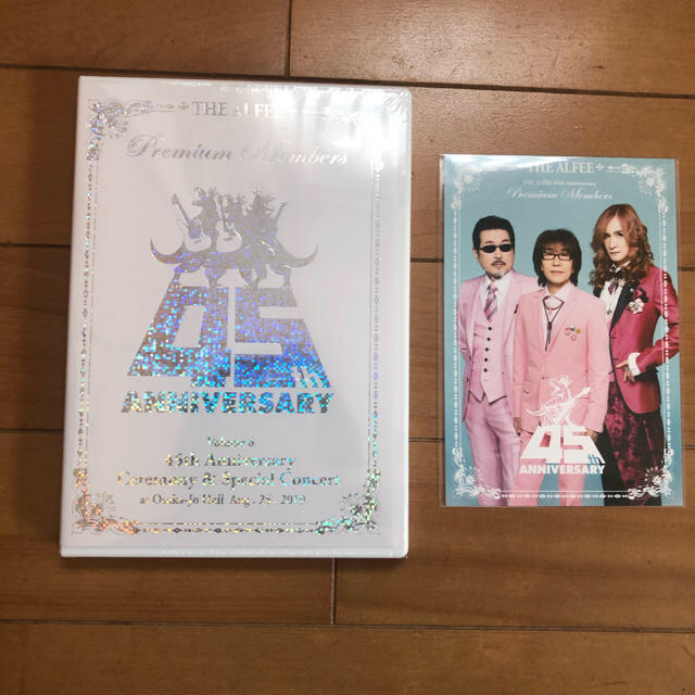 ☆THE ALFEE 45周年プレミアムメンバー特典DVD