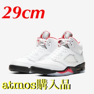 ナイキ(NIKE)の【新発売】NIKE AIR JORDAN 5 Fire Red 新品 即納 (スニーカー)