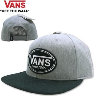 ヴァンズ(VANS)の新品 US企画 バンズ VANS刺繍ロゴ ワッペン付き ツートンカラーキャップ(キャップ)