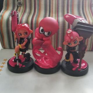 ニンテンドウ(任天堂)のamiibo スプラトゥーン2 タコトリプルセット(ゲームキャラクター)