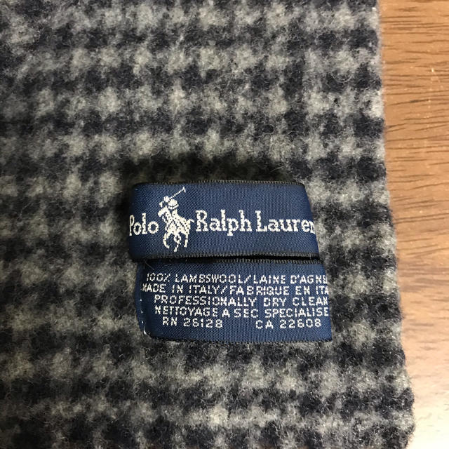 POLO RALPH LAUREN(ポロラルフローレン)のポロ　ラルフローレン　マフラー メンズのファッション小物(マフラー)の商品写真