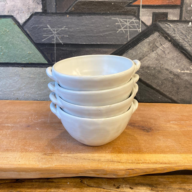 キッチン/食器新品　陶器　陶芸作家　スープカップ4個A