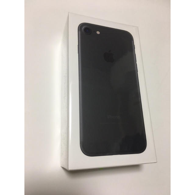 新品未開封 iPhone7 Black 32GB SIMロック解除済み