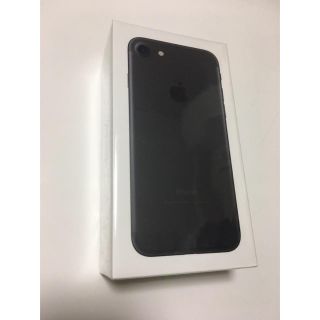 アップル(Apple)の新品未開封 iPhone7 Black 32GB SIMロック解除済み(スマートフォン本体)