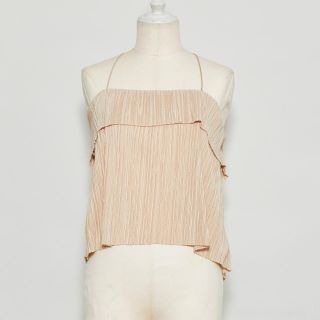 ロザリームーン(Rosary moon)の新品タグ付き Rosarymoon Pleated Cami Top(キャミソール)