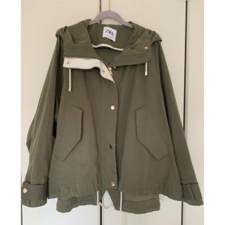 ザラ(ZARA)のZARA フード付きオーバーサイズジャケット(その他)