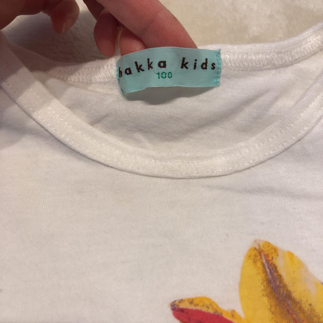 hakka kids(ハッカキッズ)のhakka kids ロンT 100cm キッズ/ベビー/マタニティのキッズ服女の子用(90cm~)(Tシャツ/カットソー)の商品写真