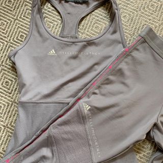 アディダスバイステラマッカートニー(adidas by Stella McCartney)のステラ　ジムウェア上下セット　可愛い♥︎(ヨガ)