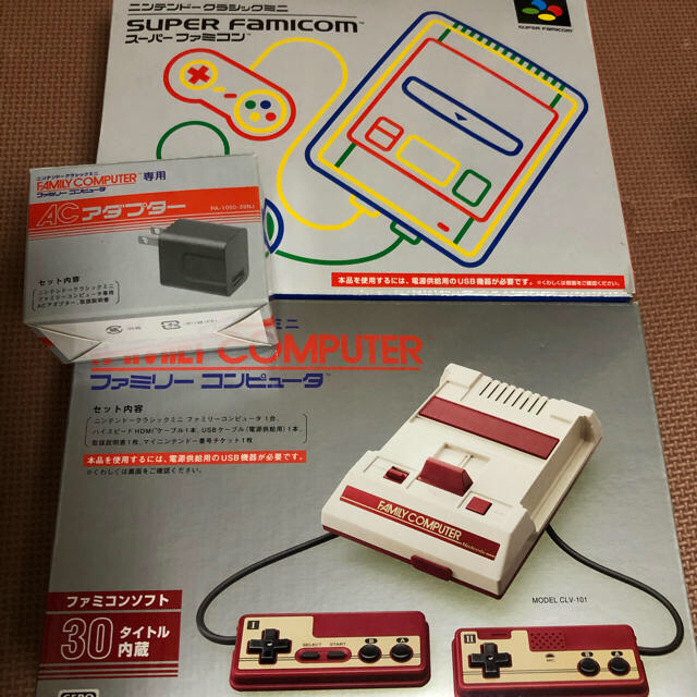 ニンテンドークラシックミニ【人気セット】ニンテンドークラシックミニ ファミコン＆スーパーファミコンセット