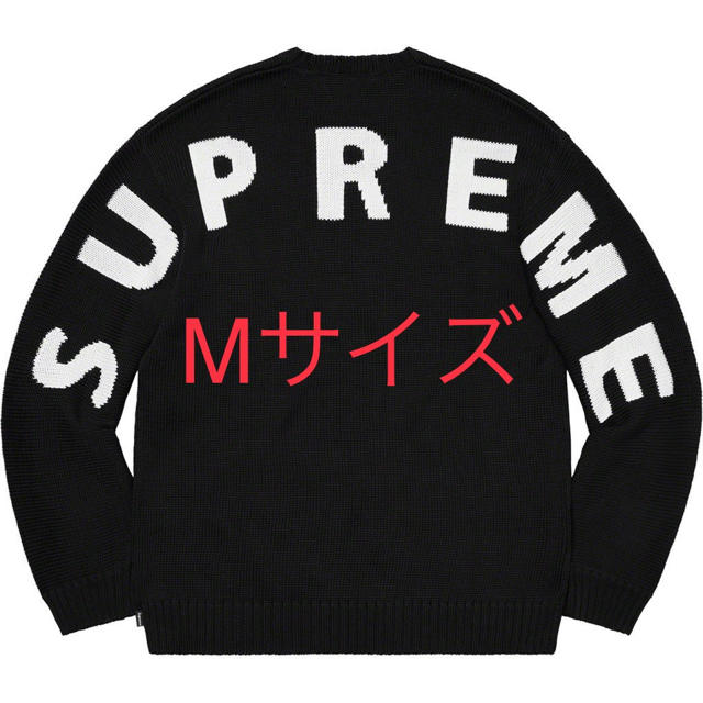 Back Logo Sweater Mニット/セーター