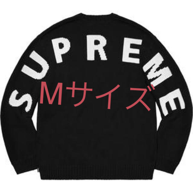 supreme back logo sweaterのサムネイル