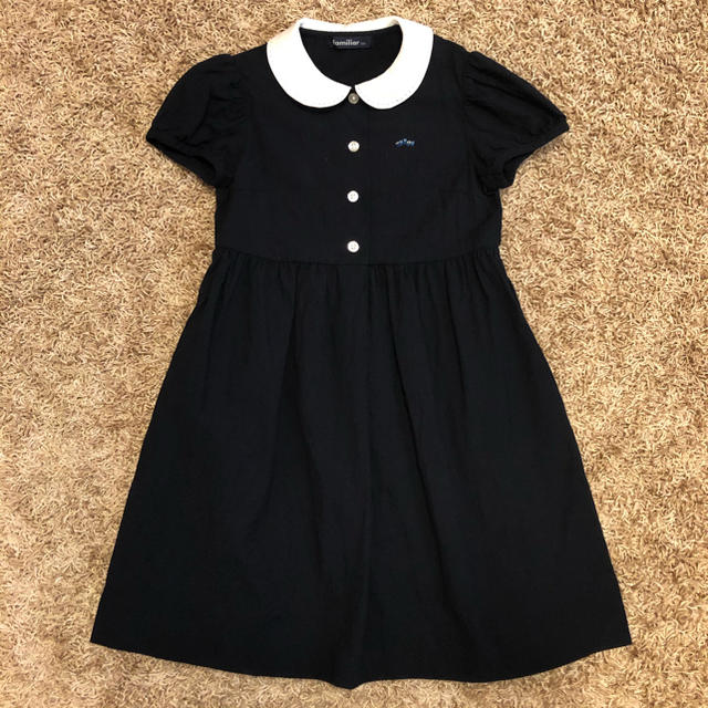 ♪未使用 自宅保管♪ ファミリア お受験ワンピース 現行品 120