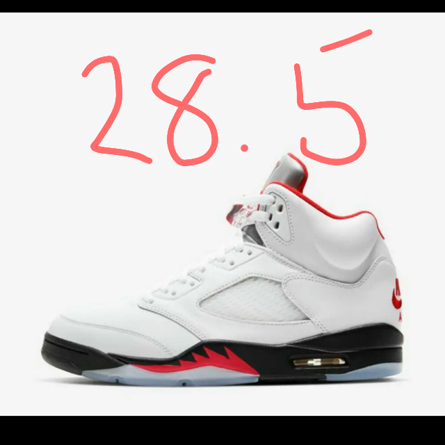 AIR JORDAN 5 RETRO - FIRE REDスニーカー