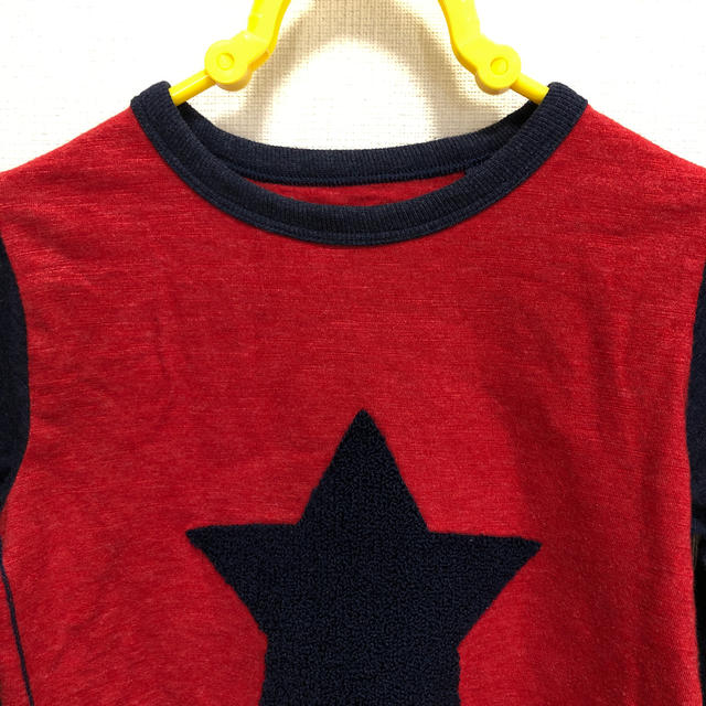 NEXT(ネクスト)のnext ロングTシャツ　綿生地 キッズ/ベビー/マタニティのキッズ服男の子用(90cm~)(Tシャツ/カットソー)の商品写真