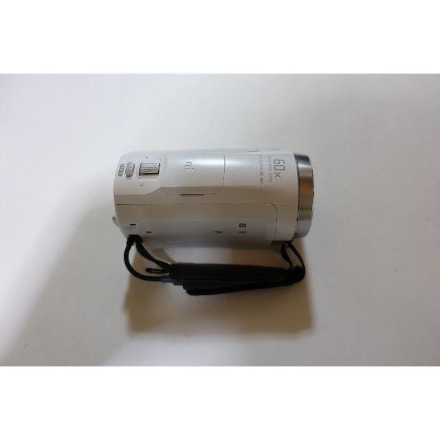 【美品】SONY デジタルビデオカメラ HDR-CX680 ホワイト 付属品あり