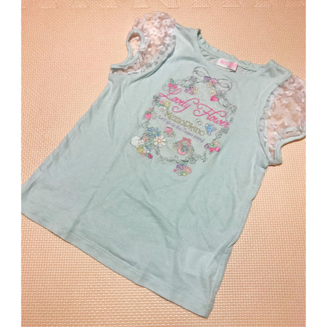 mezzo piano(メゾピアノ)の☆MEZZO PIANO Tシャツ☆ キッズ/ベビー/マタニティのキッズ服女の子用(90cm~)(Tシャツ/カットソー)の商品写真