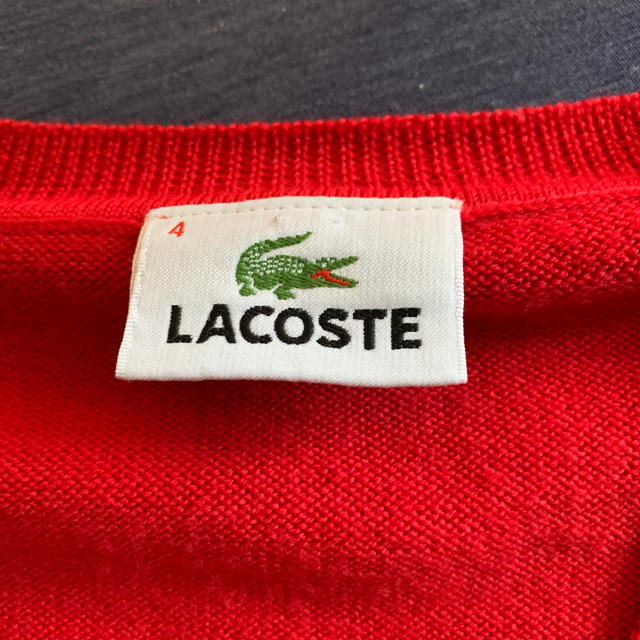 LACOSTE(ラコステ)のラコステ　Vネックセーター メンズのトップス(ニット/セーター)の商品写真